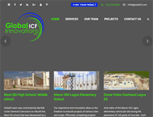 Tablet Screenshot of globalicf.com